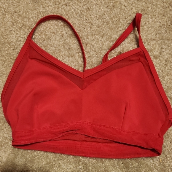 JustFab Pink Intimates Bra with Sheer Trim Size S Womens - Picture 1 of 4
